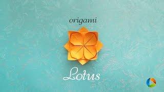 How to make : Origami Lotus