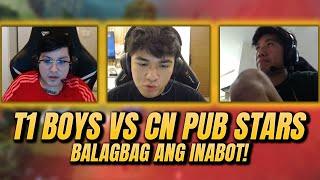 T1 BOYS VS CN PUBSTARs - BALAGBAG ANG INABOT! 13979 AVERAGE SEA MMR