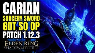 Elden Ring The Best Carian Sorcery Sword Spellblade Intelligence Build (Patch 1.12.3)