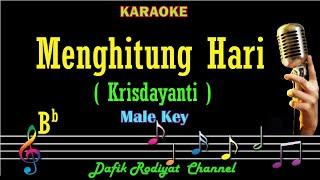 Menghitung Hari (Karaoke) Krisdayanti Nada Pria/ Cowok / Male key Bb