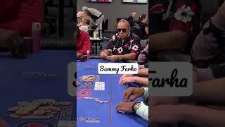 Sammy Farha playing the $1,000,000 GTD Main Event at 101 Poker - Richmond!