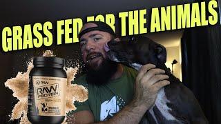 Raw Nutrition Protein Review | 100% Grass Fed Whey Isolate That's Naturally Sweetened!