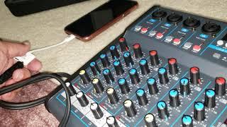 Pyle PMXU838T mixer setup