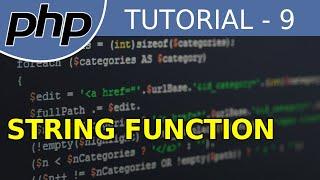 String Functions - #9 PHP Tutorial For Beginners With Examples