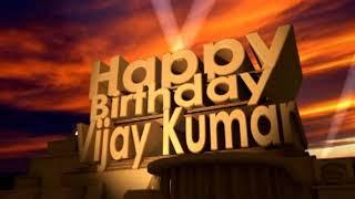 Happy Birthday Vijay Kumar