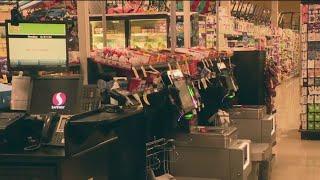 Some Safeway stores remove self checkout registers