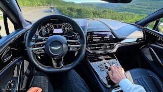 2025 Aston Martin DBX707 James Bond's SUV | POV Test Drive