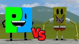 Book From Battle For Dream Island vs Nightmare Sponge Wuggy In Garry's Mod