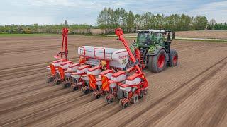 SEMINA alla GOMIERO FARM  | Fendt 314 Profi Plus & Maschio Gaspardo Chrono 8 file