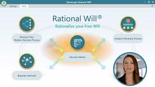 'Rational Will' - A modern Decision Analysis application for healthcare and business professionals.