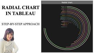 How to create Radial Chart in Tableau| Step-by-step