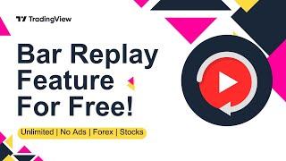 How to get bar/chart replay feature for free | Unlimited bar replay