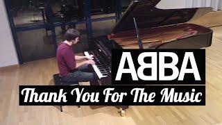 ABBA - Thank You For the Music | Piano cover by Evgeny Alexeev