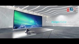 ASUS Designo Curve MX34VQ Curved Monitor - Inspired Elegance. Immersive Experience.