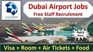 Flydubai Airline Jobs In Dubai Airport 2024 #dubaiairportjobs #jobsindubaionvisitvisa