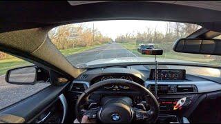 First POV Drive In My Stage 2 F30 335i | POV NO Commentary | Sunday Cruise