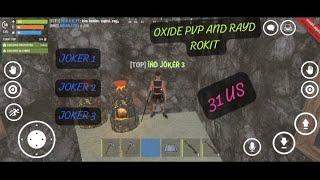 #oxidesurvival#rust Mobil gem rayd and PvP vip base red #enjoy this video#rustgam#