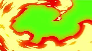 Fire Transition Green Screen - No Copyright ©Free Download