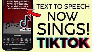 How To Make Your Text to Speech Sing on Tiktok 2022 #binleymegachippy