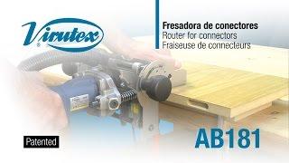 Virutex Fresadora de conectores AB181 / Router for connectors