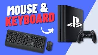 How to use Keyboard and Mouse on Playstation 4 (2025)