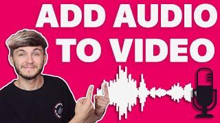 How to add Audio to Video Online - Quick & Easy