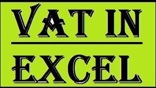 VAT in Excel? How to Calculate Vat in Excel?Vat ?