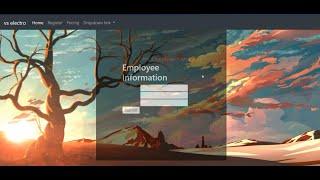 Flask tutorial - 6# -how to build a register form and a running comentry line in flask website