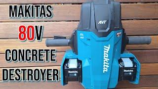 The Makita 80v Demolition Hammer Means Business!