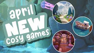 The Best New Cozy Game Picks For April! (Nintendo Switch, PC + Console)