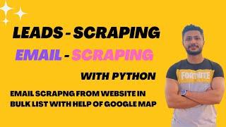 Leads Scraping with Email from Websites with Python  | Business leads data