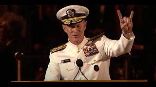 Admiral McRaven Leaves the Audience SPEECHLESS