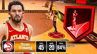 This TRAE YOUNG BUILD is MENACE in NBA 2K25! BEST GUARD BUILD 2K25