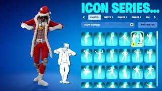 ALL FORTNITE ICON SERIES DANCES & EMOTES