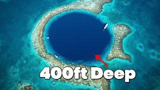 DIVING THE GREAT BLUE HOLE! What's Inside?