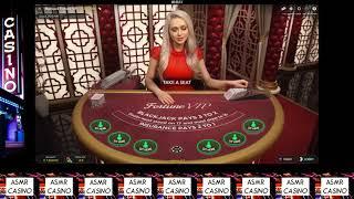 Short Session Live Casino Blackjack Dealer Candra #1 Speaking Softly & Relaxing - ASMR Casino