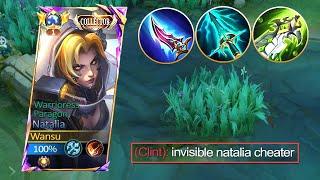 95% INVISIBLE USING THIS NATALIA TRICK  | NATALIA GAMEPLAY 2025 - MLBB