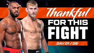 Jon Jones vs Alexander Gustafsson 1 | UFC Fights We Are Thankful For - Day 1