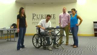 2015-16 LiveBIG: Purdue students engineer wheelchair-to-walker