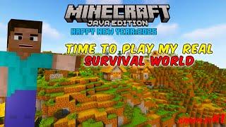 Time To Play My Real Survival World | Gameplay#1 | Minecraft