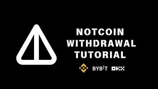 How to withdraw your Notcoin from Telegram