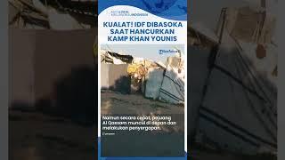 Video Tentara IDF Disergap Al Qassam saat Hancurkan Kamp Khan Younis, Terbakar Hidup-hidup