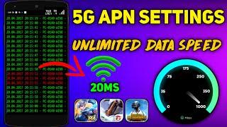 Settings Best 5G APN For All Sim Card 2023 Fastest Data Connect