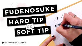 Tombow Fudenosuke Hard Tip vs Soft Tip: What's The Difference?