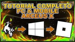 ️ ARCEUS X EXECUTOR ATUALIZADO PARA PC E CELULAR - COMO BAIXAR - ROBLOX 2024