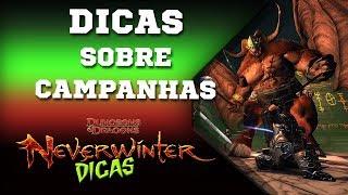 Neverwinter (pt-BR) | Dicas sobre Campanhas!