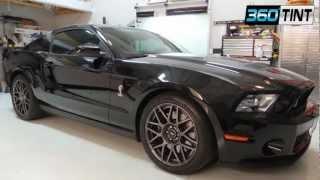 Window Tinting a Back Window on a 2011 Ford GT500