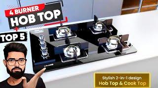 best 4 burner hob in india 2024 | best hob top gas stove in india 2024 | best 4 burner gas stove