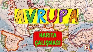 4-Avrupa Harita çalışması