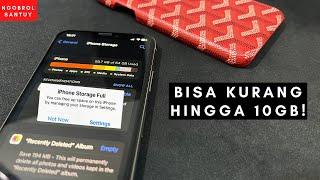 iPhone Storage Penuh??? | Tips Mengurangi Storage iPhone!